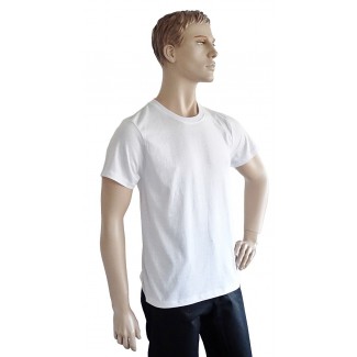 Tričko biele KR Standart 150g/m2