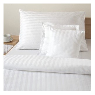 Povlak vankúš SUSAN DAMASK 140 g/m2 biely 70x90/HU