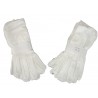 Čašnícke rukavice bavlna biele