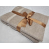 DARČEKOVÝ SET COMFORT 550gsm 1+1 50x100 - 70x140 100% BA - béžový